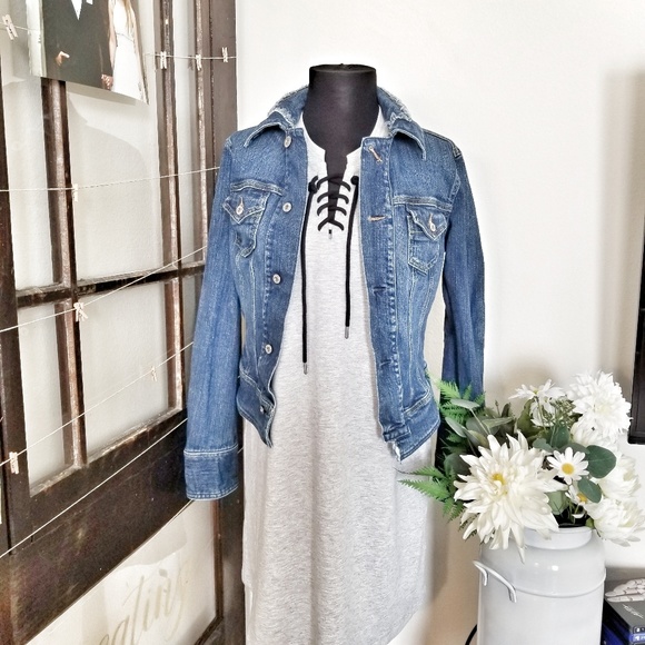 NWOT Trendy Comfy Grey Sweatshirt Dress - Picture 6 of 6